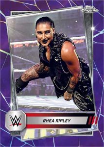 2025 WWE Topps Chrome Sapphire Edition