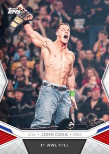 2025 WWE Topps John Cena Commemorative Collection